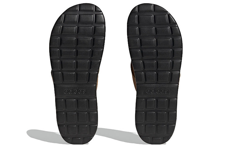 adidas Comfort Flip-Flops 'Brown Black' HP9423