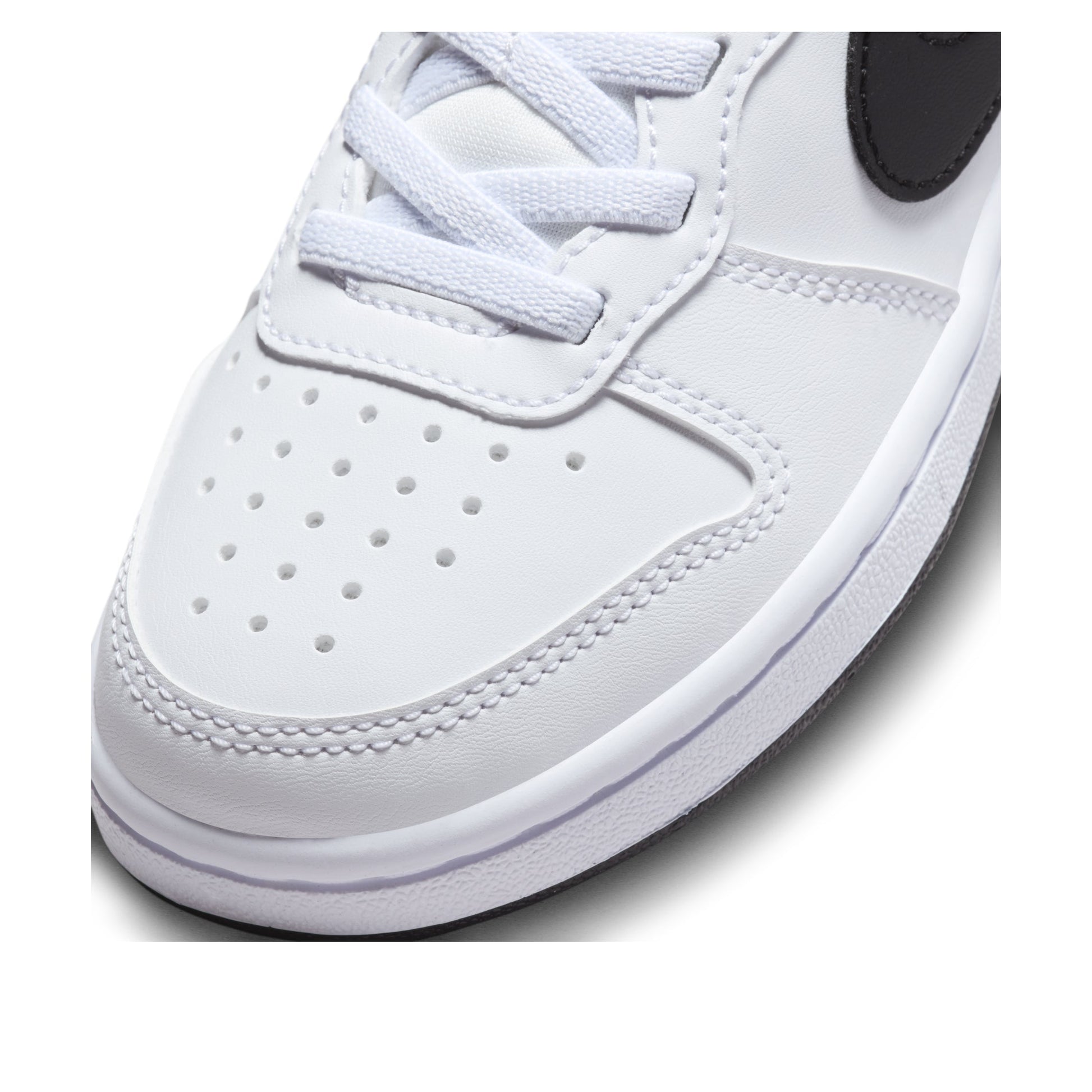 (PS) Nike Court Borough Low Recraft 'Summit White Black' DV5457-104