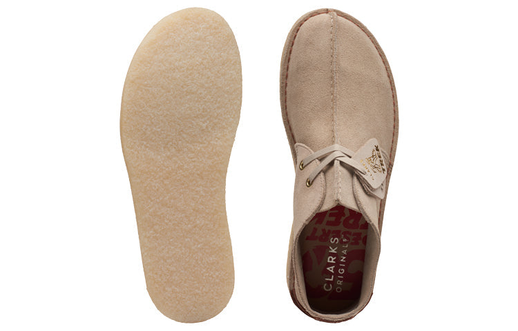Clarks Originals Desert Trek Hi 50 Ankle Shoes 'Sand Suede' 261695357