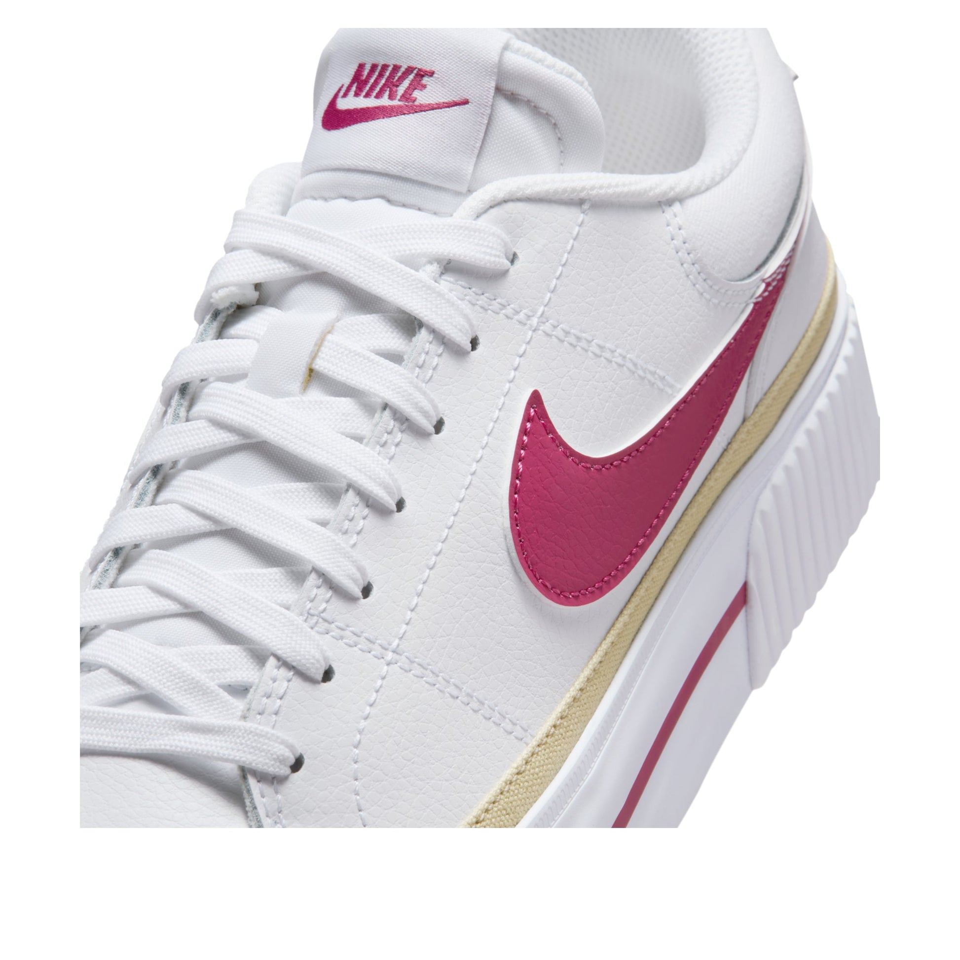 (WMNS) Nike Court Legacy Lift 'White Sweet Beet' DM7590-112