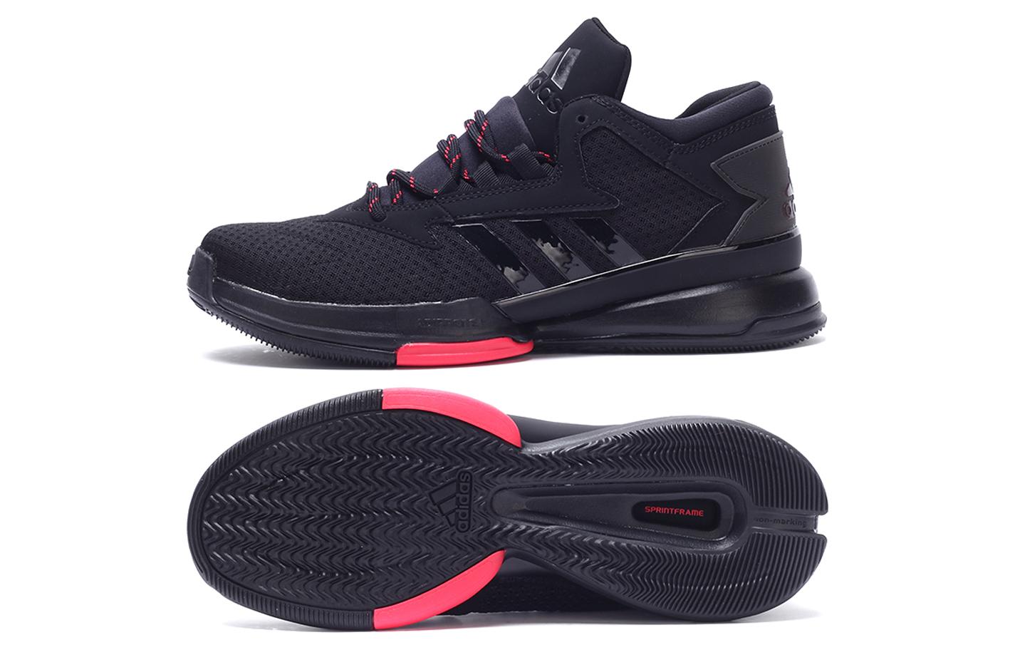 adidas Street Jam 2 'Black Red' B72747