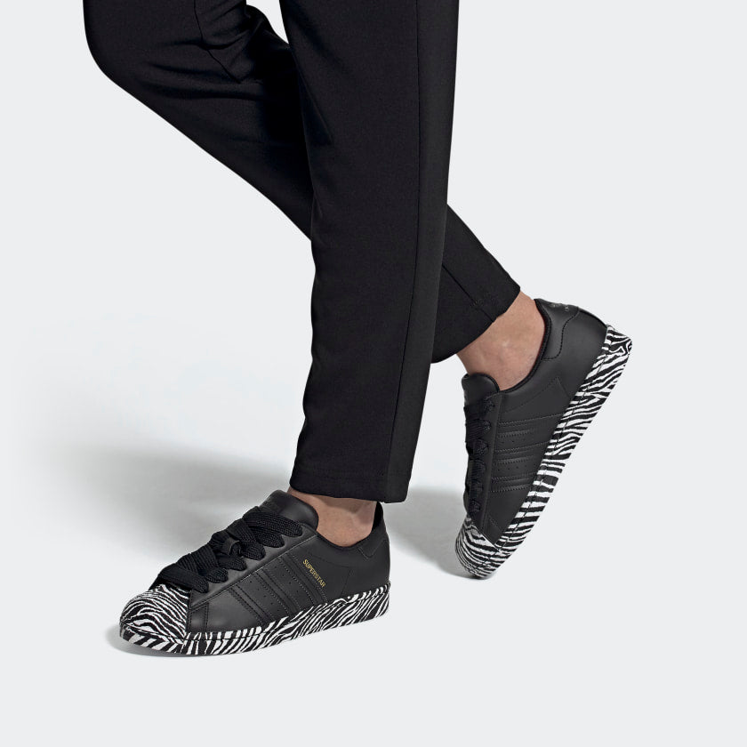 (WMNS) adidas Superstar 'Zebra Print' FV3448