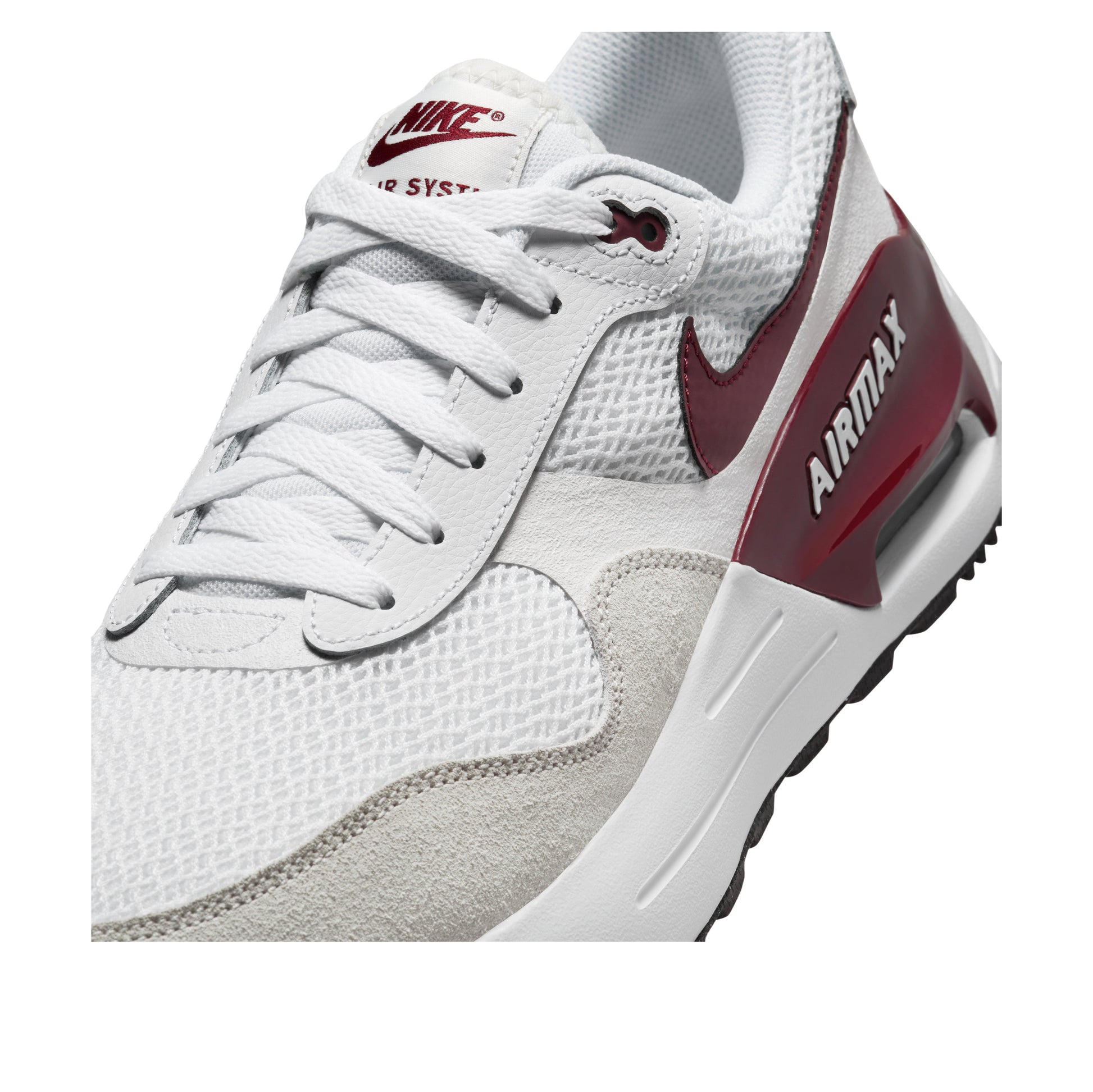 Nike Air Max SYSTM 'White Dark Team Red' DM9537-106