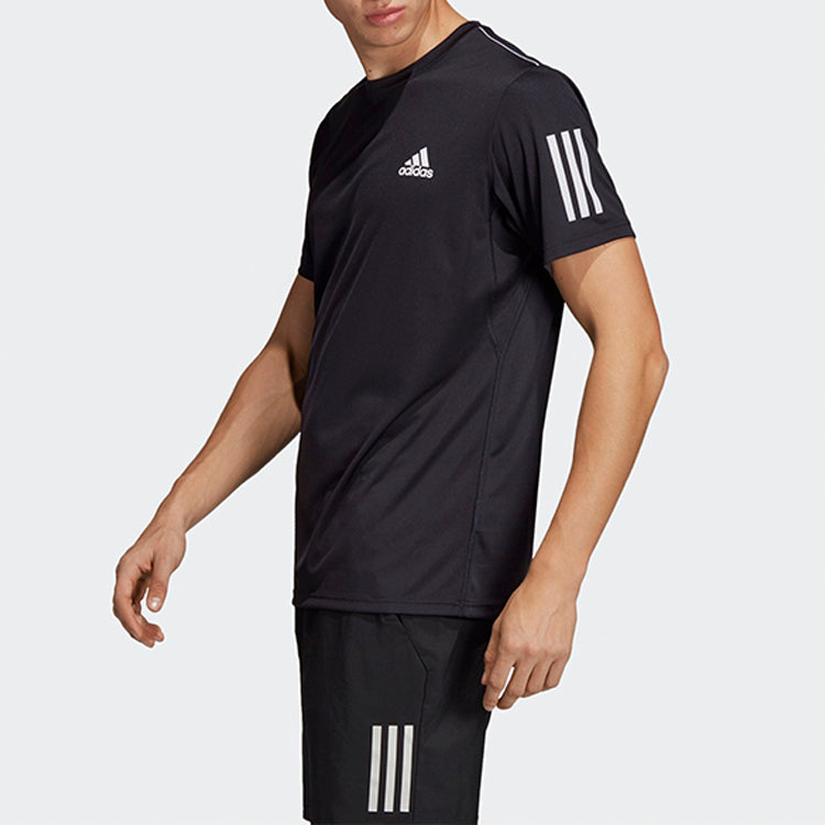 adidas Club 3str Tee Tennis Sports Short-sleeve Tee Men Black DU0859