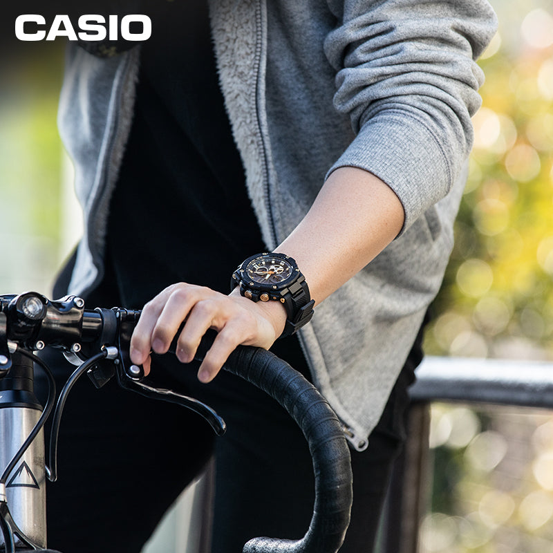 CASIO G-Shock G-Steel 'Black' GST-B100GC-1APRT-PERSON