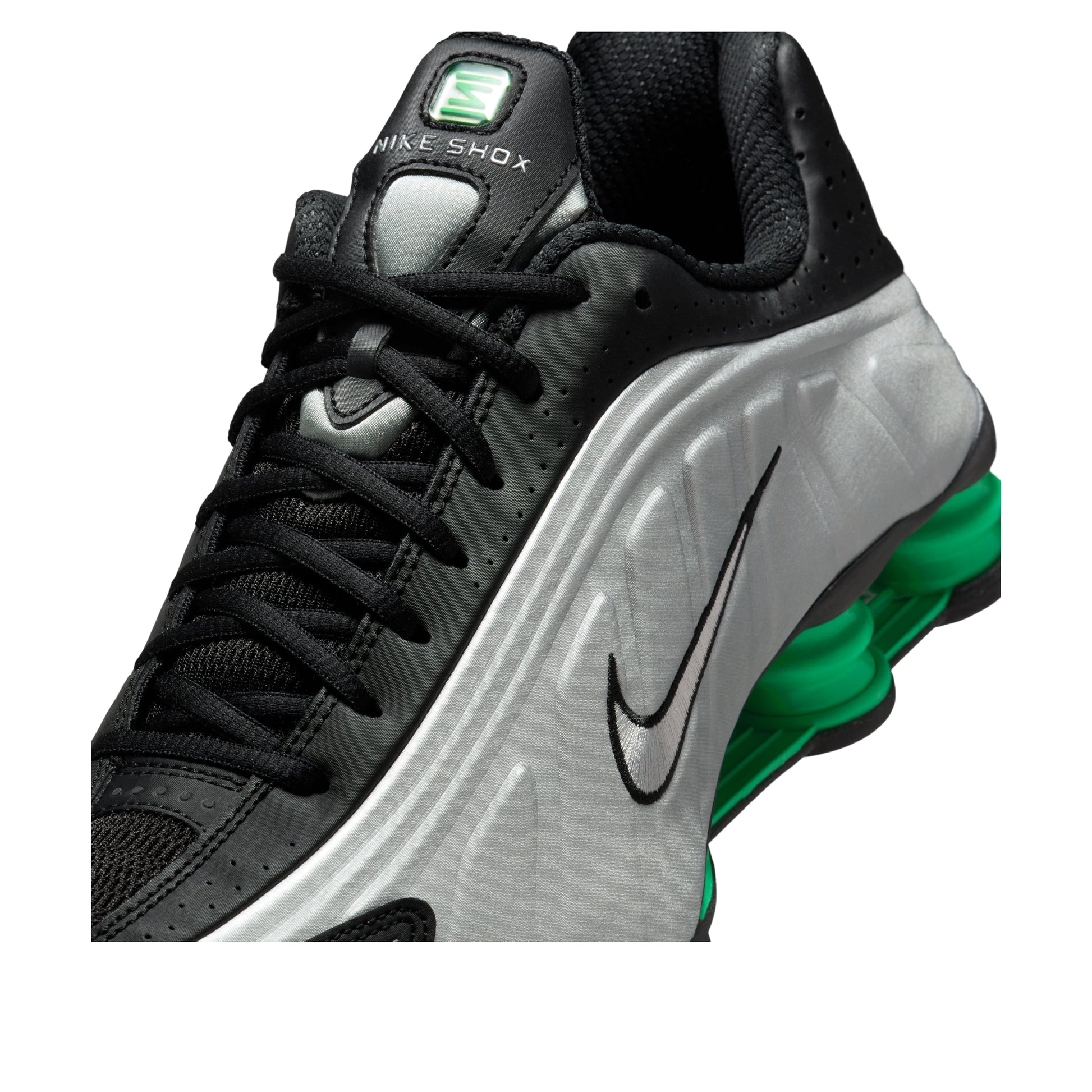 Nike Shox R4 'Metallic Silver Green Shock' HQ1988-006