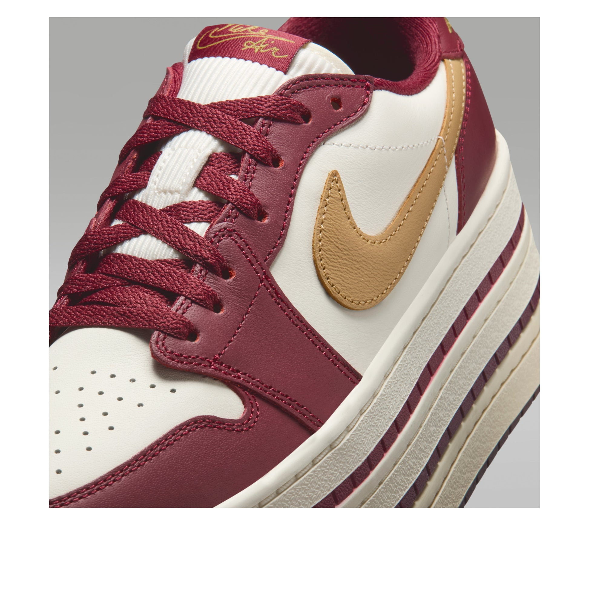 (WMNS) Air Jordan 1 Triple Stack 'Team Red Pale Ivory' HV8288-600