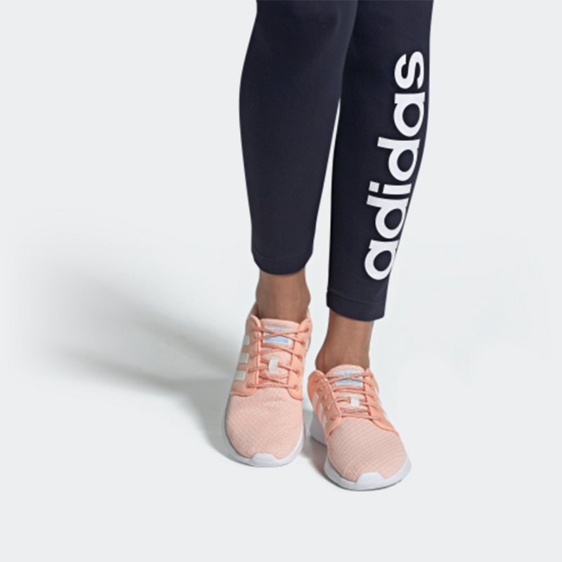(WMNS) adidas neo Qt Racer Pink/White EE8541