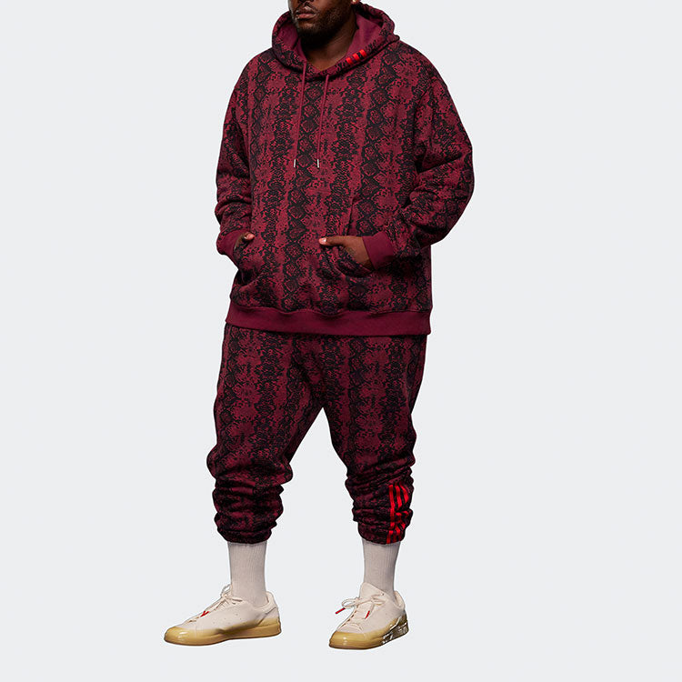 adidas originals x IVY PARK Crossover Casual Printing Hooded Long Sleeves Red HI1975