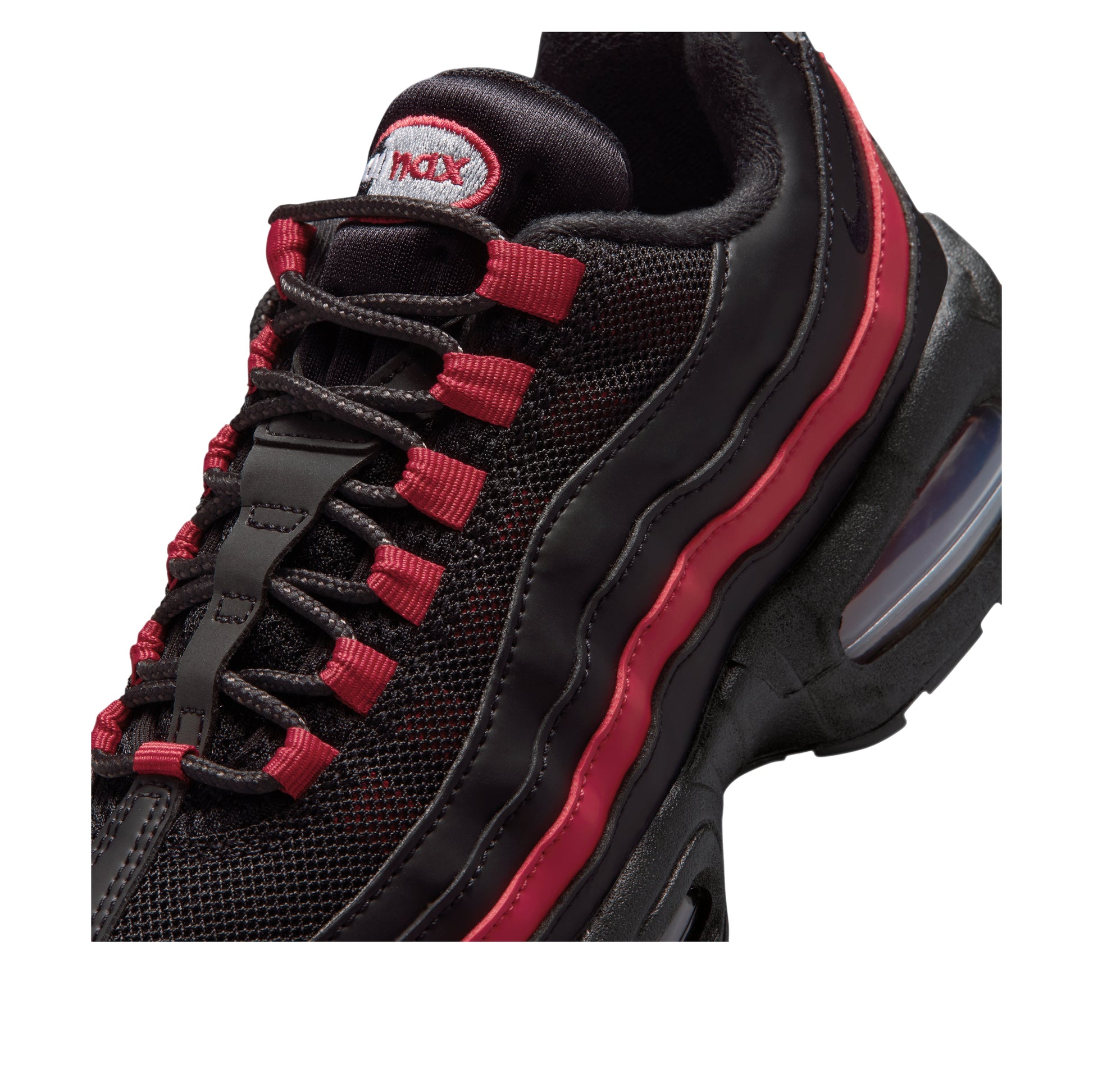 (GS) Nike Air Max 95 'Black Team Crimson' II4130-015