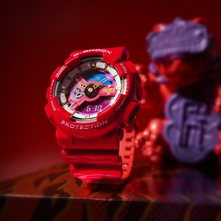 CASIO G-Shock Analog-Digital 'Red' GA-110CCA21-4PFC-PERSON