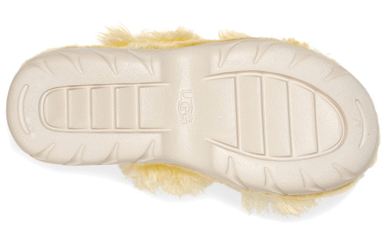 (WMNS) UGG Fluff Sugar Sandal 'Yellow' 1119999-YEL