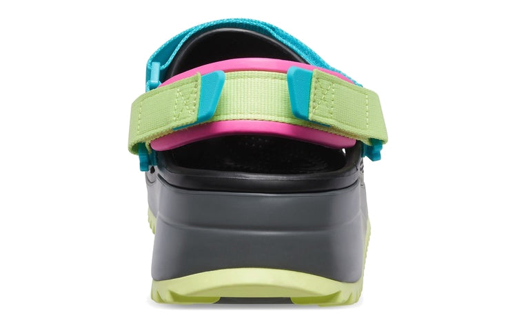 Crocs Classic Hiker Clog 'Black Blue Yellow' 206772-0C4