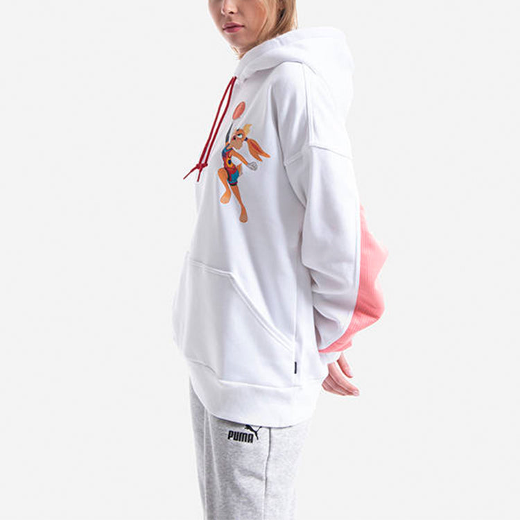 (WMNS) Converse x Space Jam A New Legacy Lola Hoodie Asia Sizing 'White' 10023067-A01