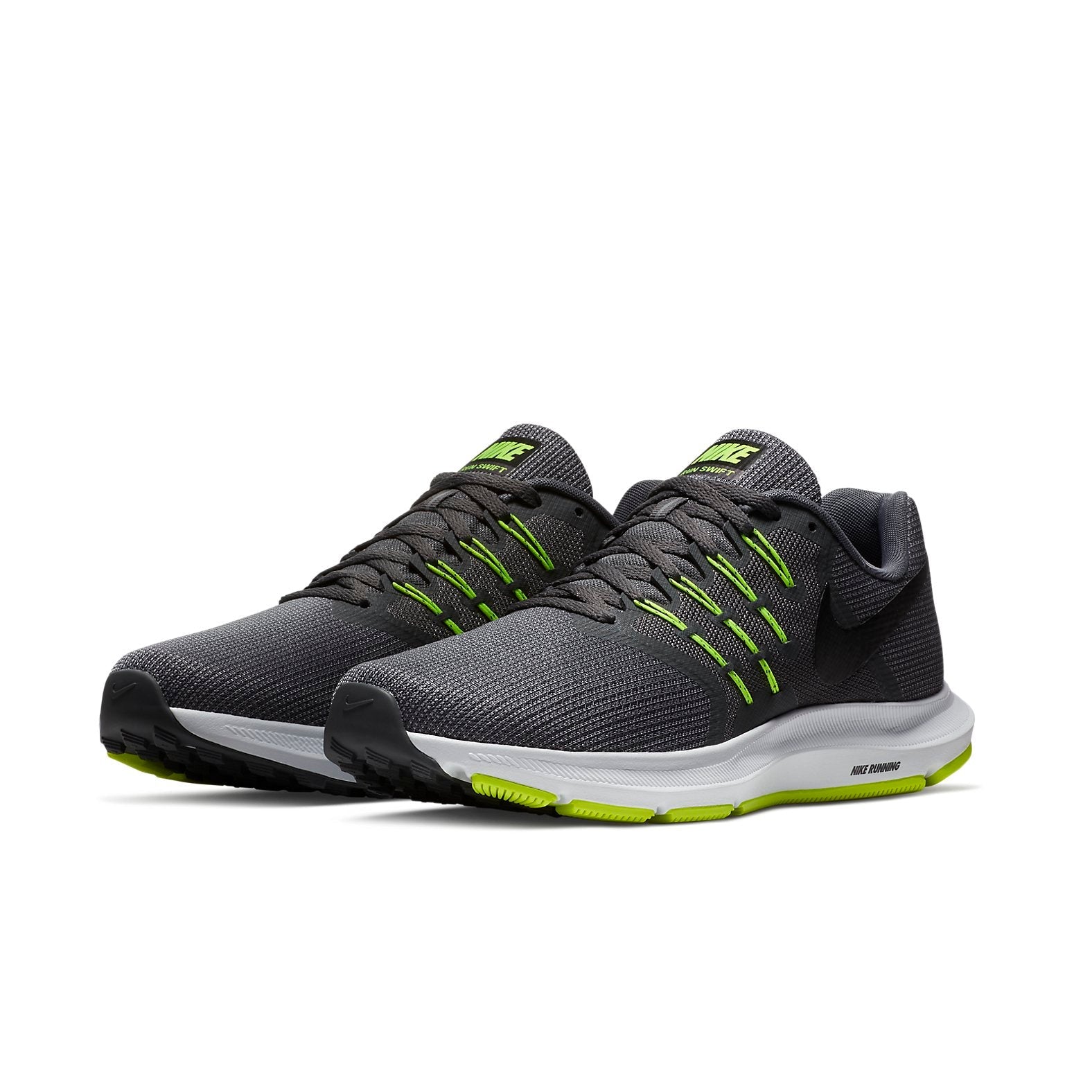 Nike Run Swift Grey/Black/Green 908989-007