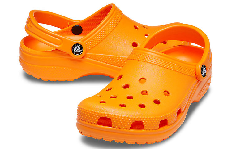 Crocs Beach Unisex Bright Orange Sandals 10001-83A
