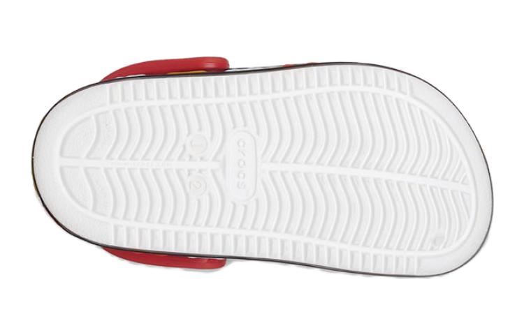 (GS) Crocs Classic x Mickey Mouse Clogs 'White Red Black' 208866-100