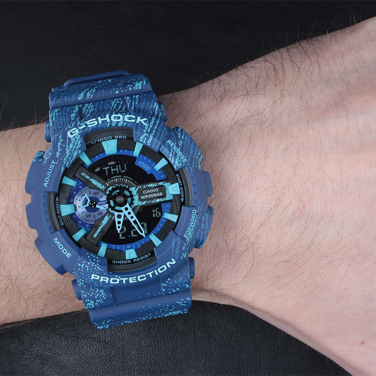 CASIO G-Shock Analog-Digital 'Blue' GA-110TX-2A