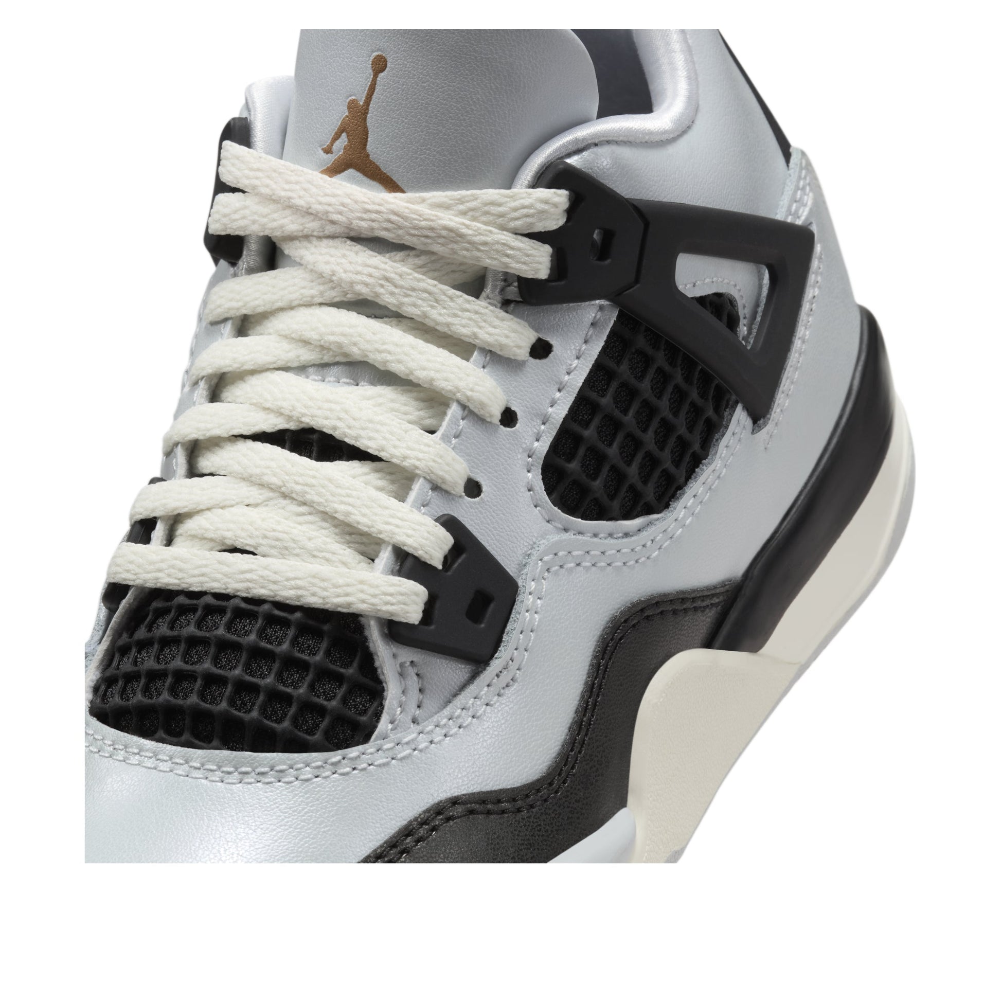 (PS) Air Jordan 4 Retro 'Platinum Gold'  FZ8586-070