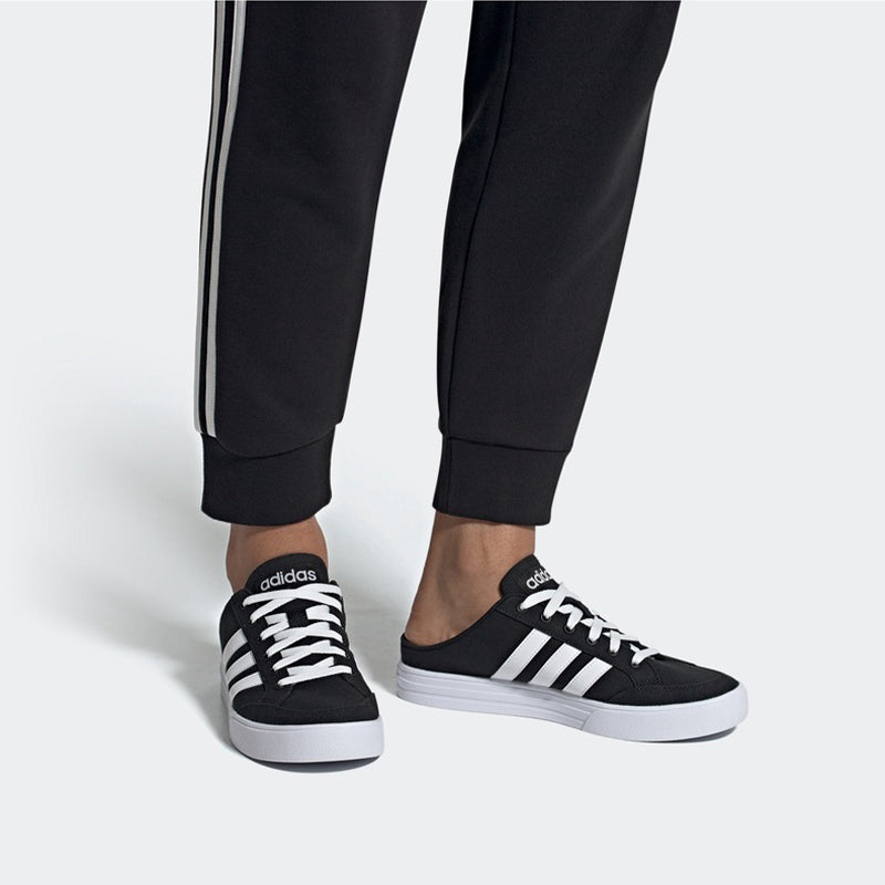 adidas VS Set Mule 'Black White' FX4850