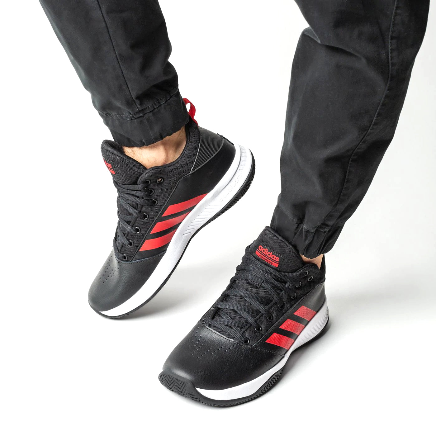 adidas CF Ilation 2.0 Mid 'Black Red White' B44609