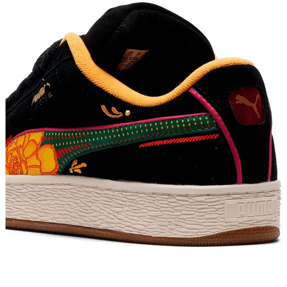 PUMA Suede XL La Catrina 'Black Yellow Sizzle Pinktastic' 404606-01