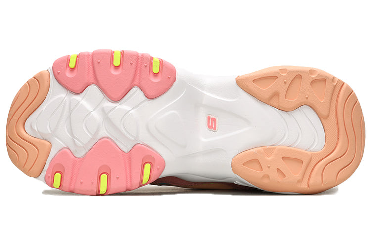 (WMNS) Skecherss D'Lites 3.0 Brave Output Low-Top Daddy Shoe Pink 13378-CRMT