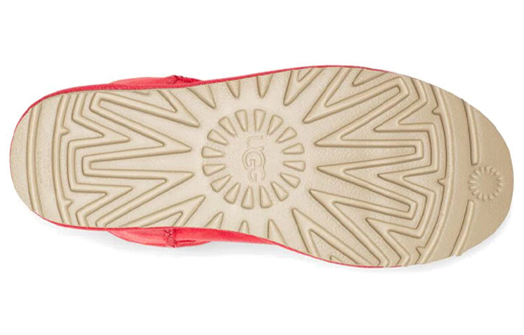 (WMNS) UGG Classic Mini II 'Red' 1016222-HSPK
