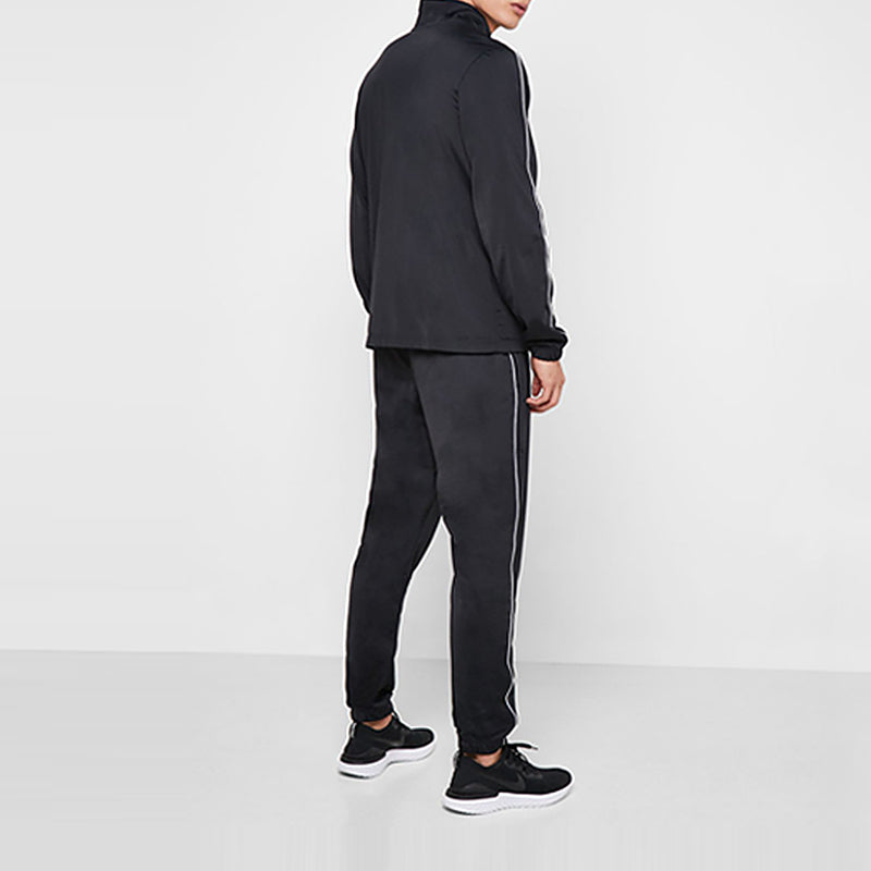 Nike Casual Sports Knit Jacket Long Pants Suit Black BV3034-010
