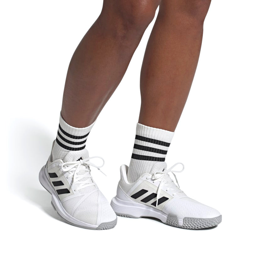 adidas Courtjam Bounce 'White Black' EF2480