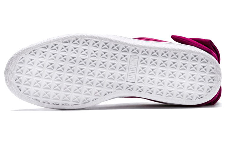 (WMNS) PUMA Suede Bow Pink/Purple 366779-03