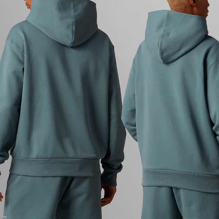 adidas x Pharrell Humanrace Logo Hoodie 'Blue Grey' HI2959