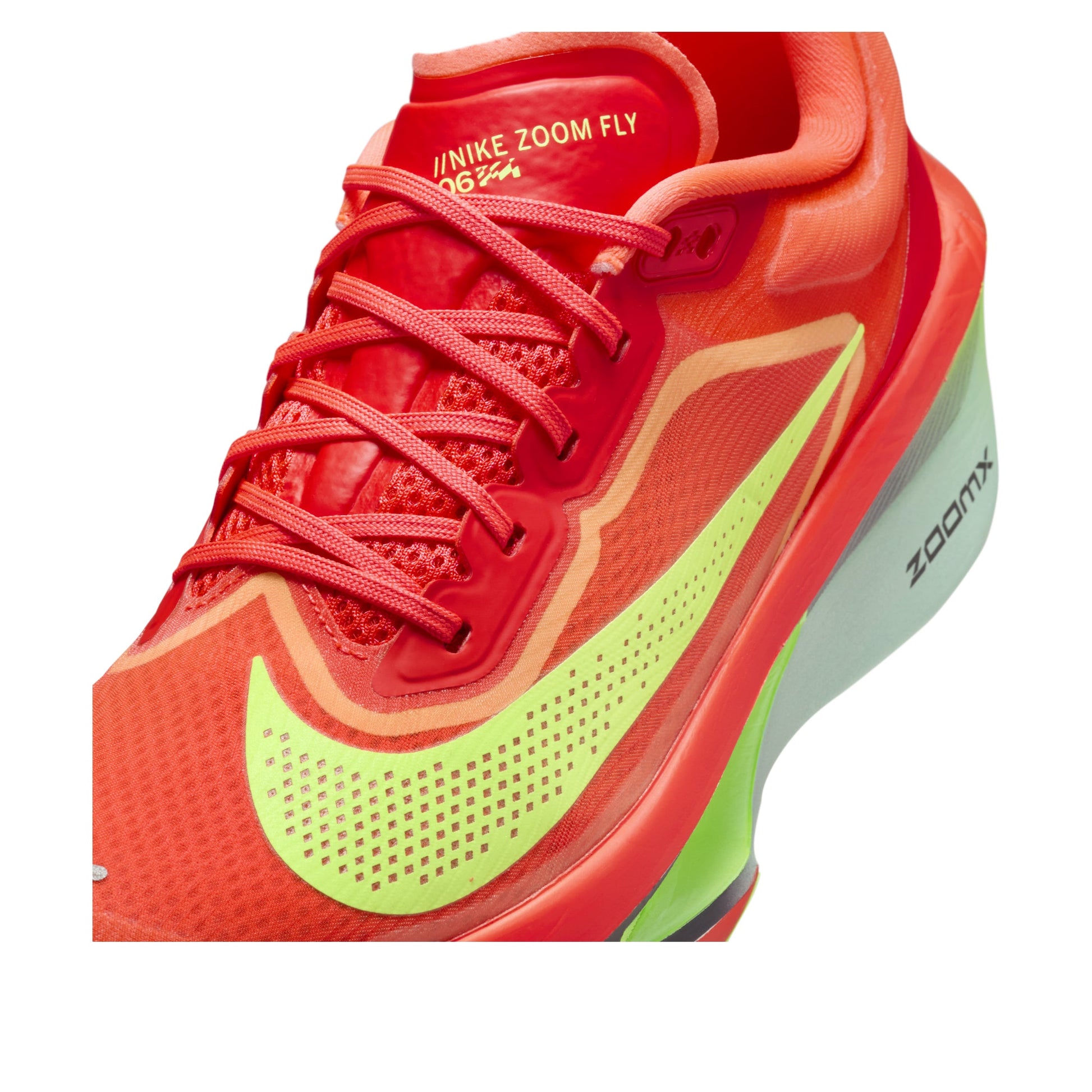 (WMNS) Nike Zoom Fly 6 'Bright Crimson Lime Blast Mint Foam' FN8455-601