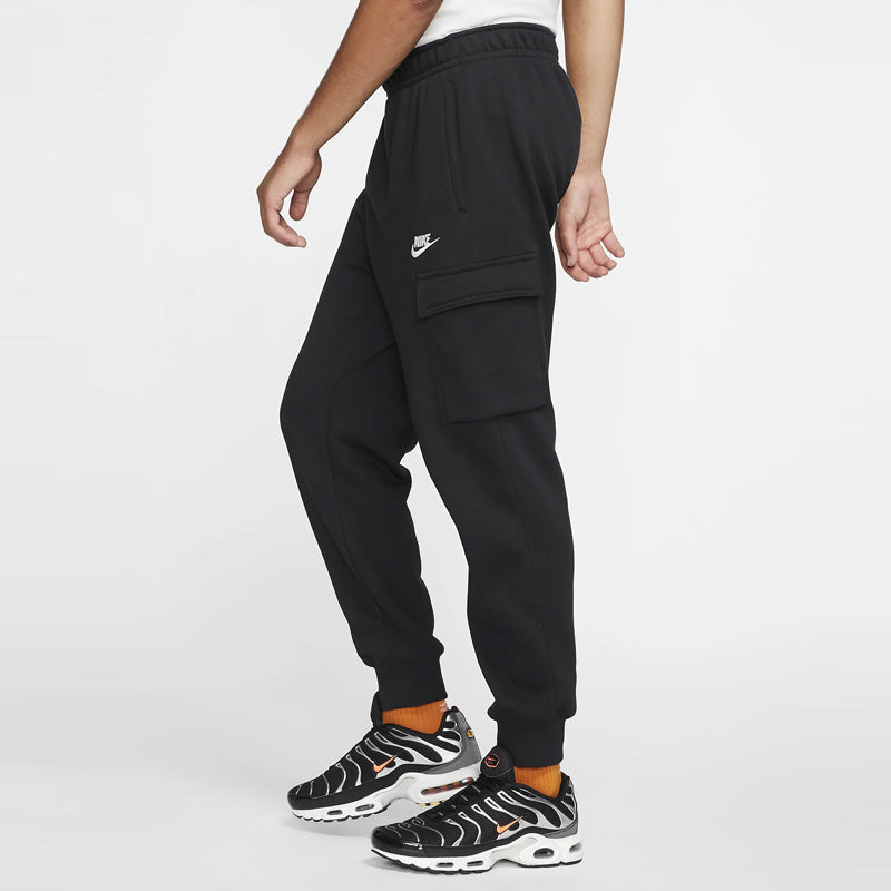 Nike NSW Club Cargo Joggers 'Black' CD3129-010