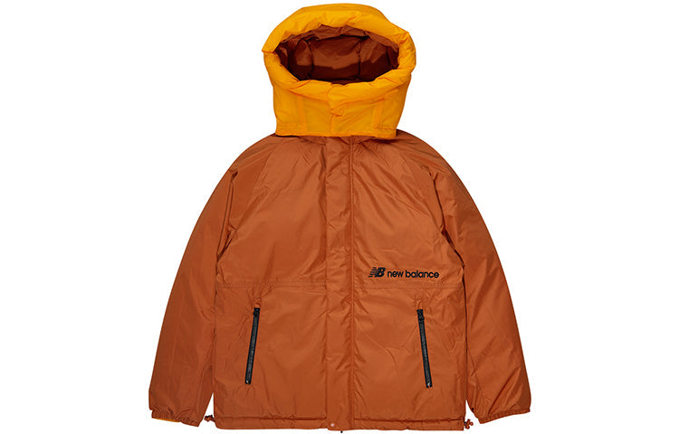 New Balance Classic Reversible Puffer Jacket Asia Sizing 'Orange Brown' NP943043-MY