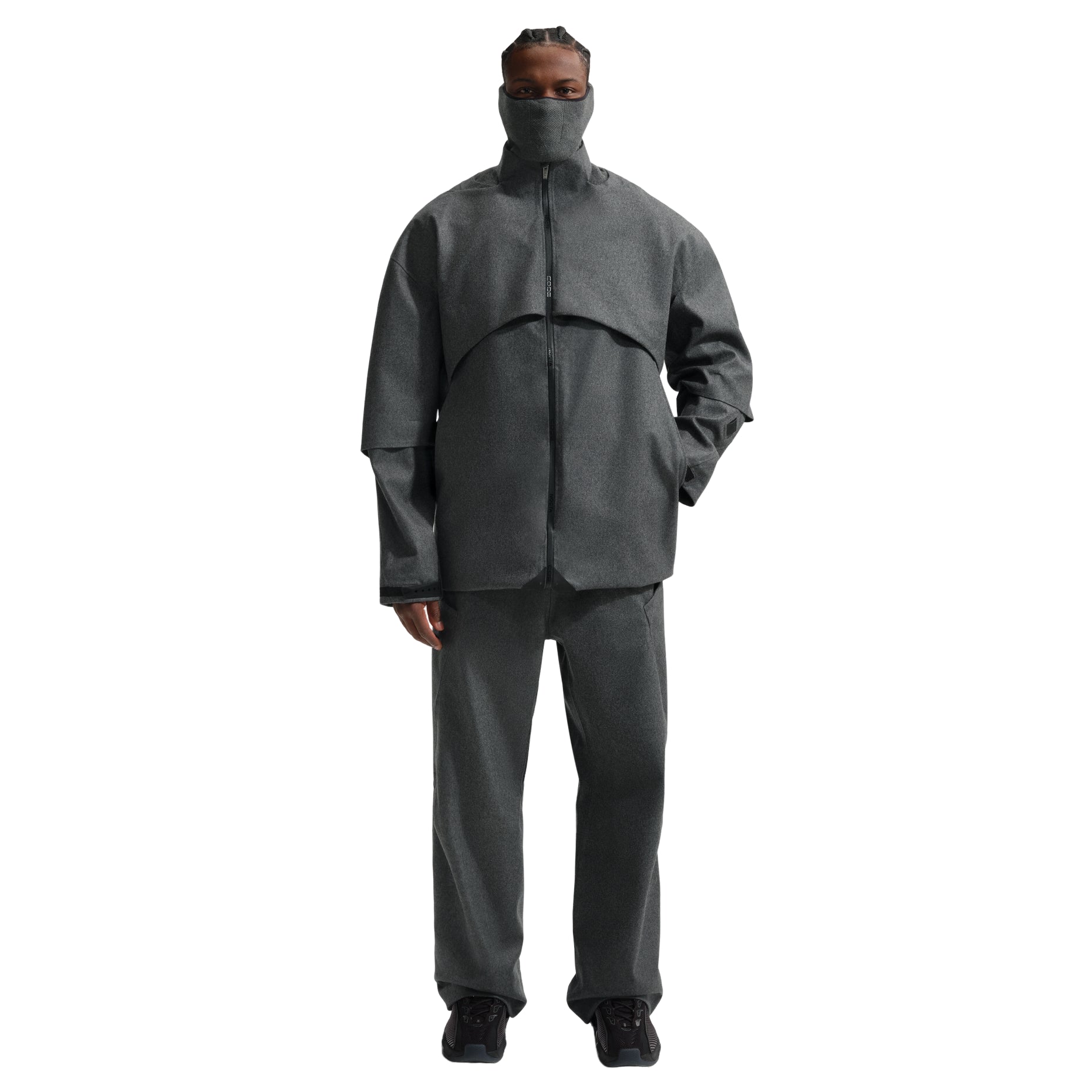 Nike x NOCTA CODE Flow Jacket 'Gray Heather Dark Gray' HQ4472-050