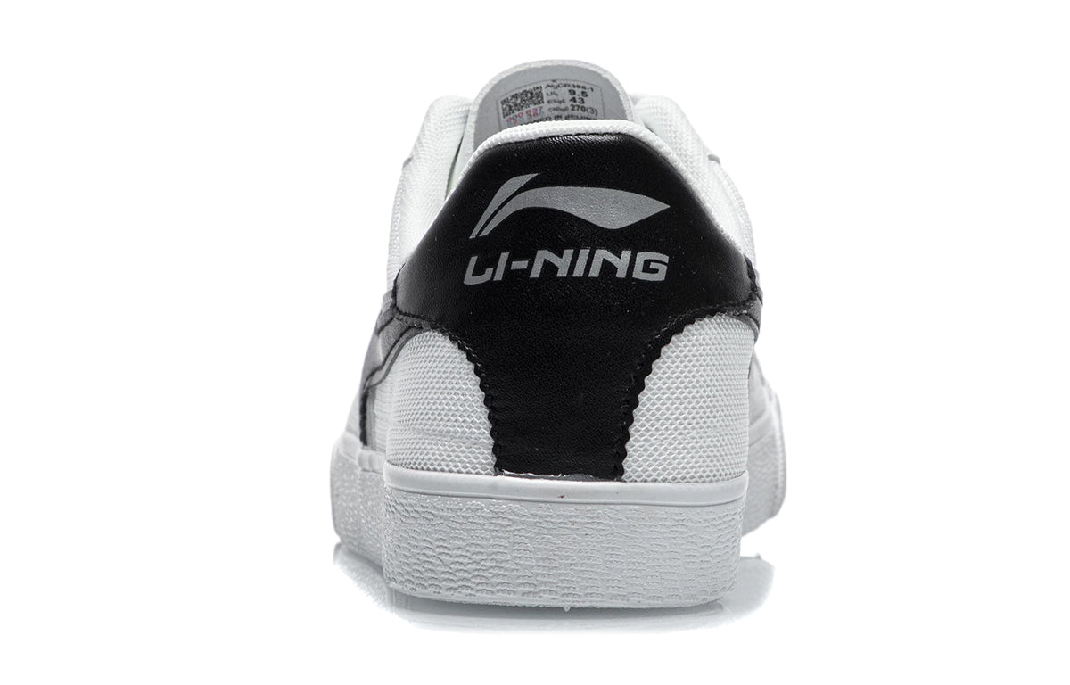 Li-Ning Vintage Skate Shoes 'White Black' AGCR395-1