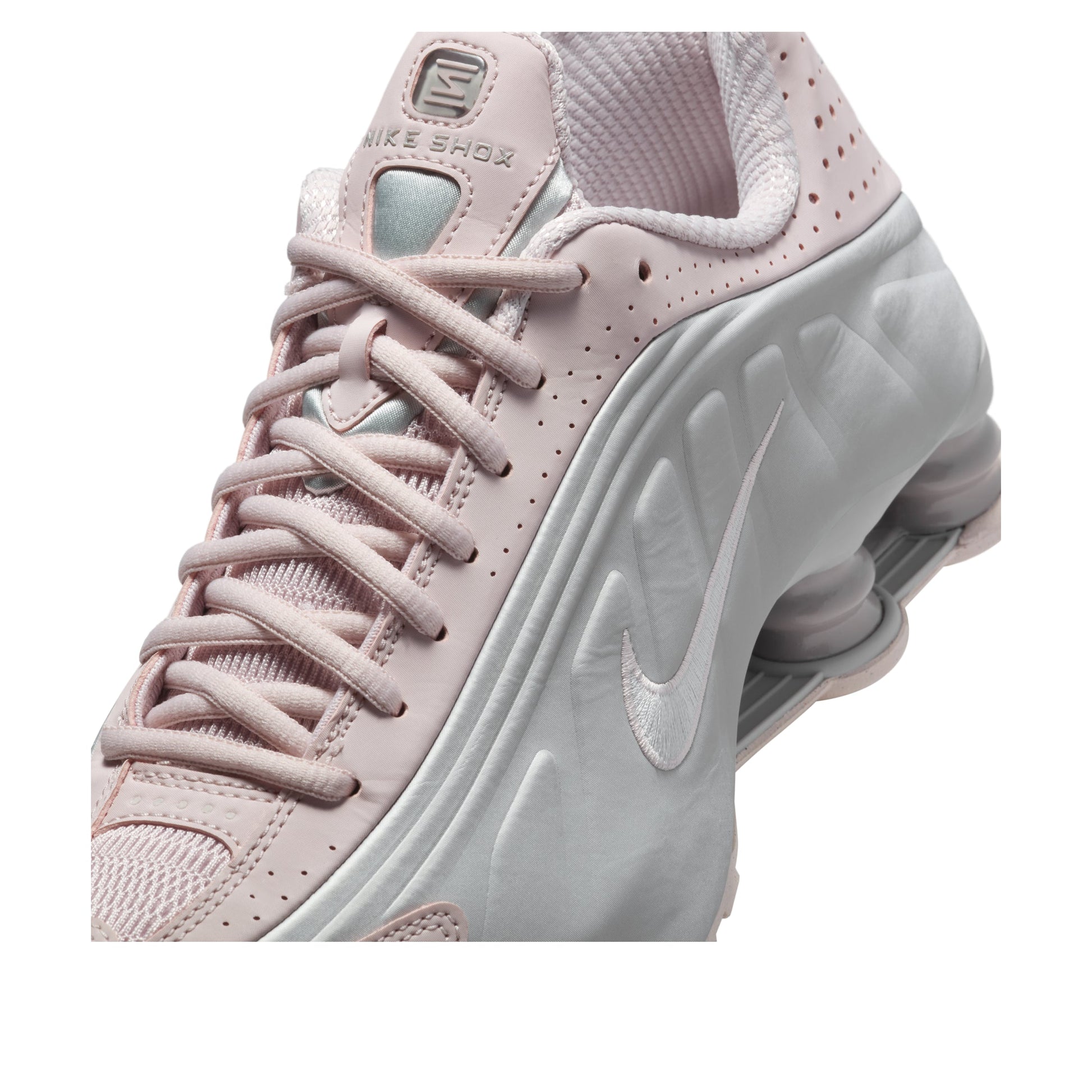 (WMNS) Nike Shox R4 'Barely Rose Metallic Platinum' AR3565-600