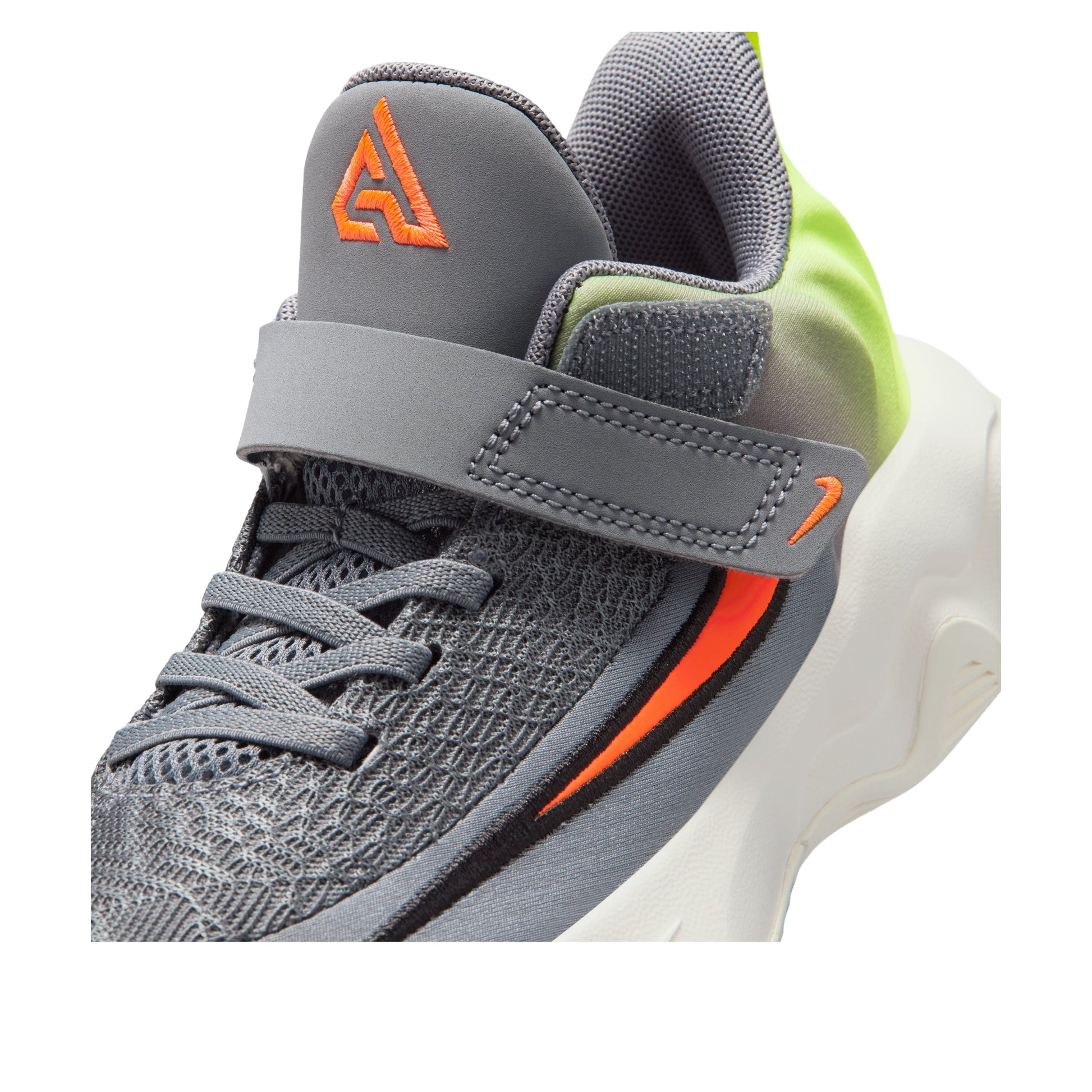 (PS) Nike Giannis Immortality 4 'Deep Gray Fluorescent Yellow' IH7665-500