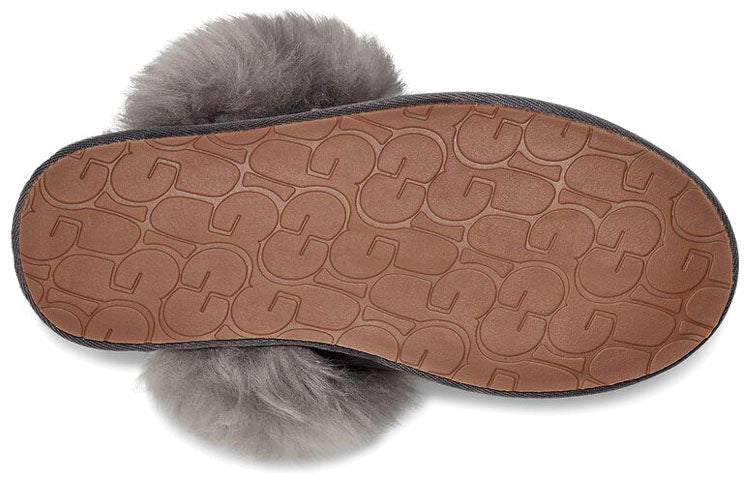 (WMNS) UGG Scuff Sis Slipper 'Charcoal' 1122750-CHRC