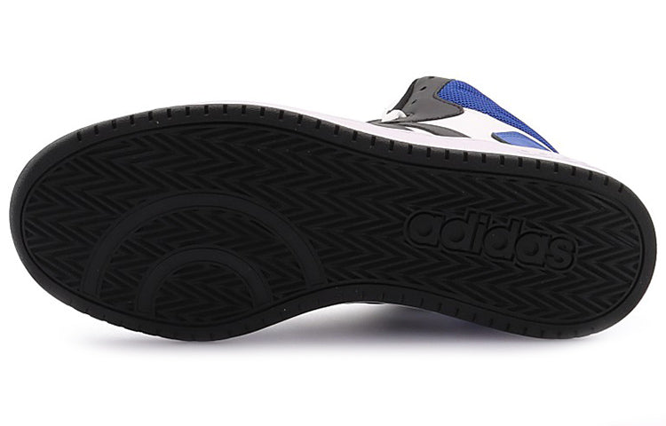 adidas Hoops 2.0 Mid 'White Blue Black' G55053