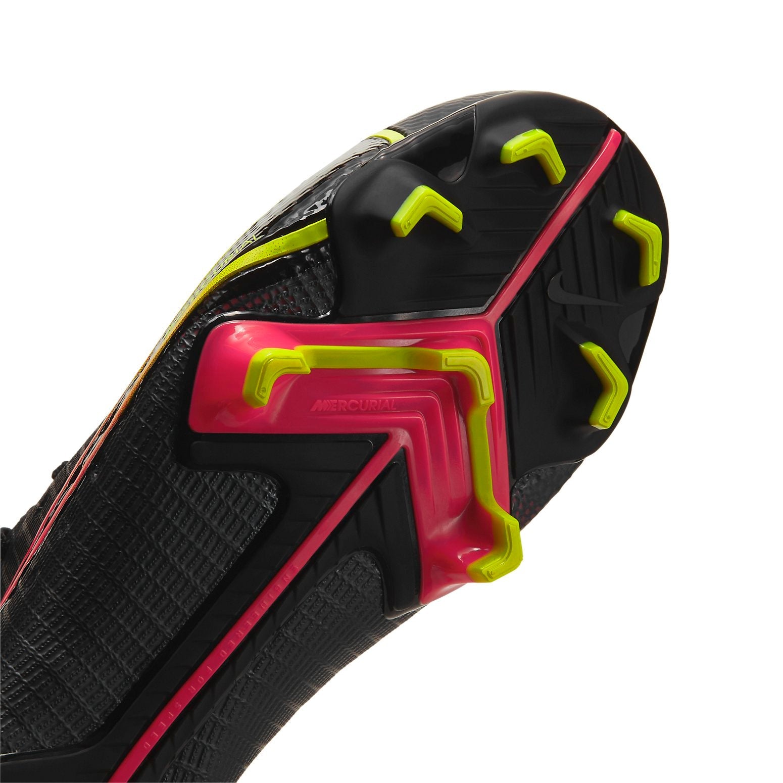 (GS) Nike Mercurial Superfly 8 PRO FG 'Black Red Yellow' CV0804-090
