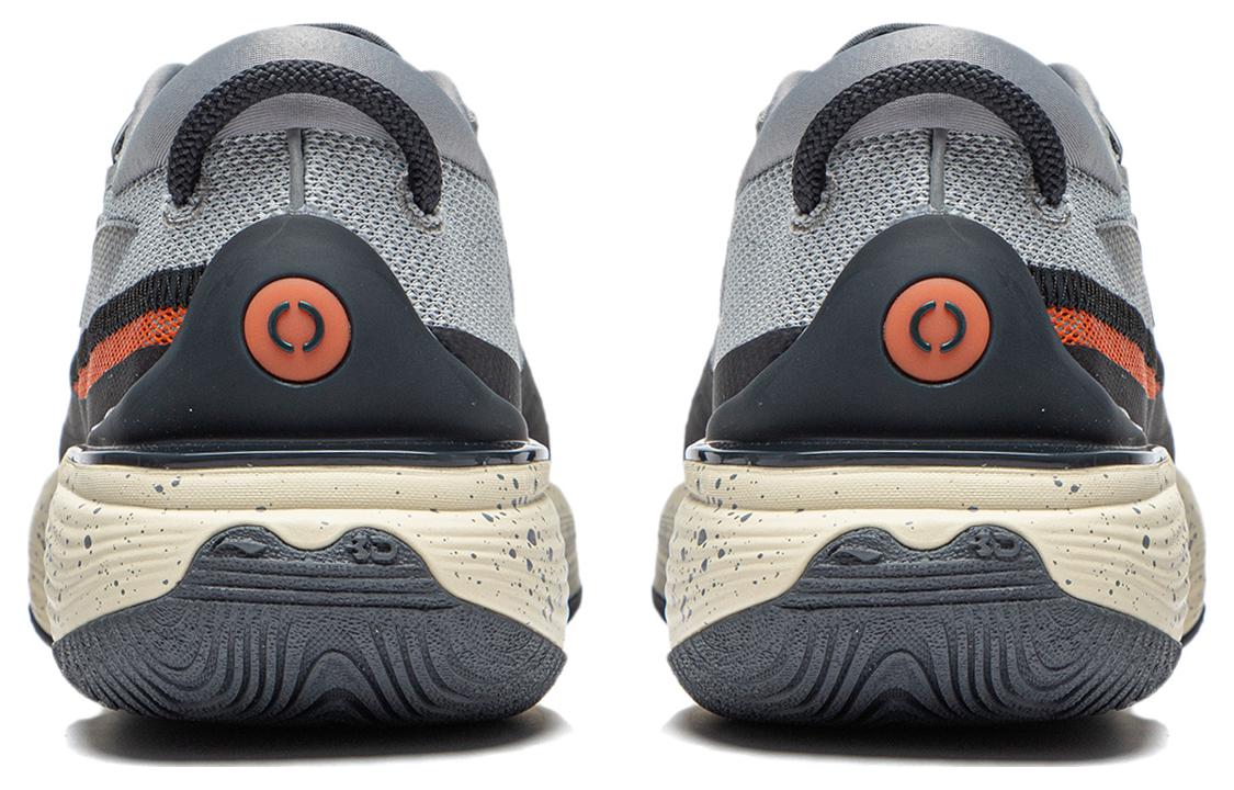 Li-Ning Soft Warm Fleece Sneakers 'Grey Orange' AGLT121-2