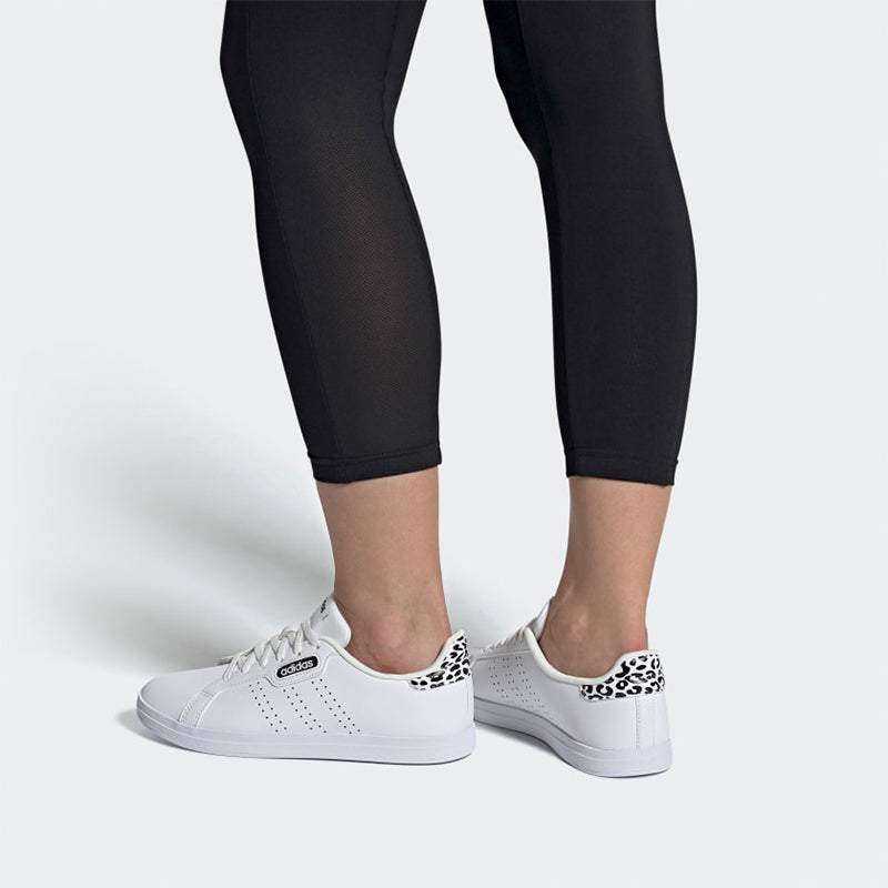 (WMNS) adidas neo Courtpoint Cl X 'Black White' FW8416