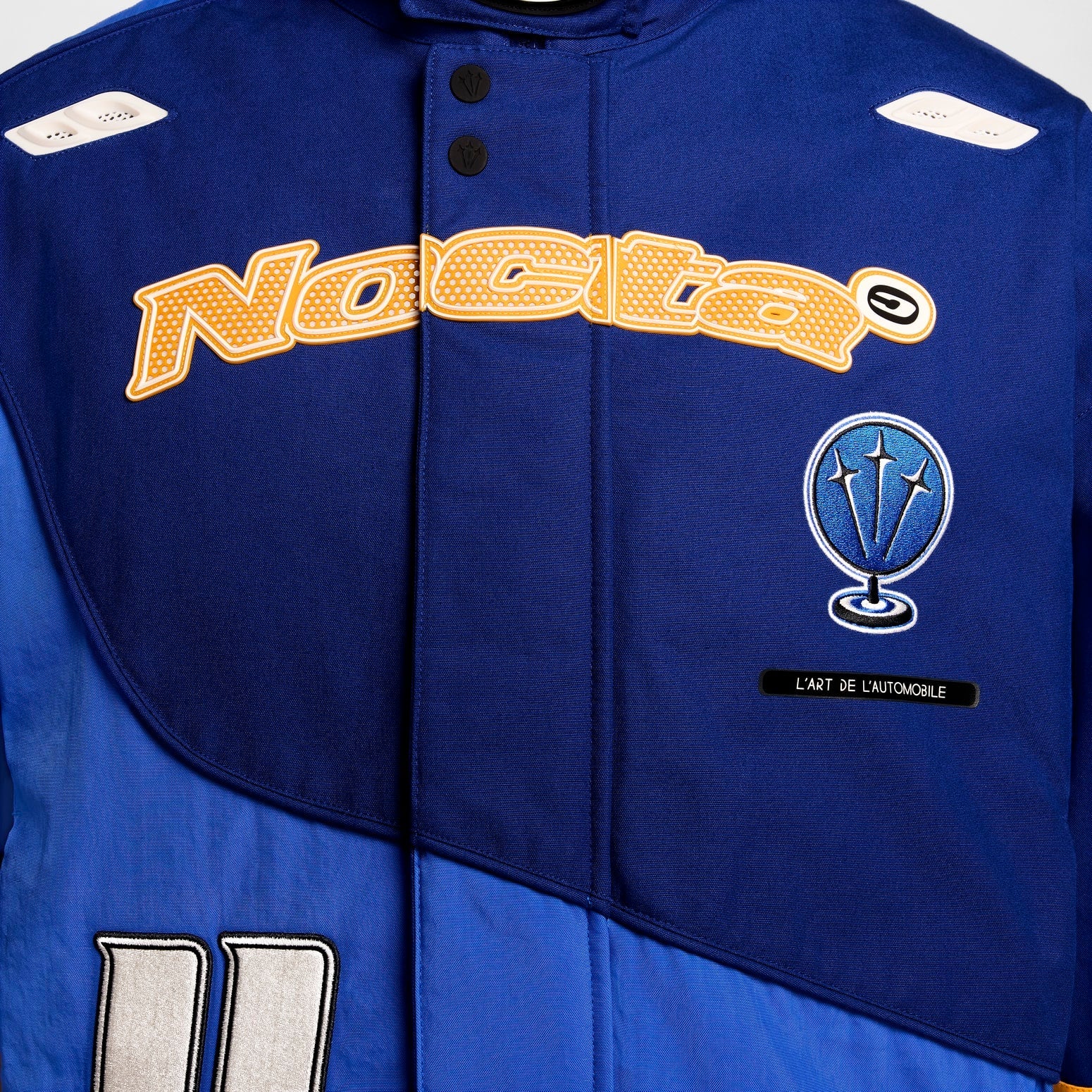 Nike x NOCTA Drake L'Art Racing Jacket 'Deep Royal Blue' FD2194-455