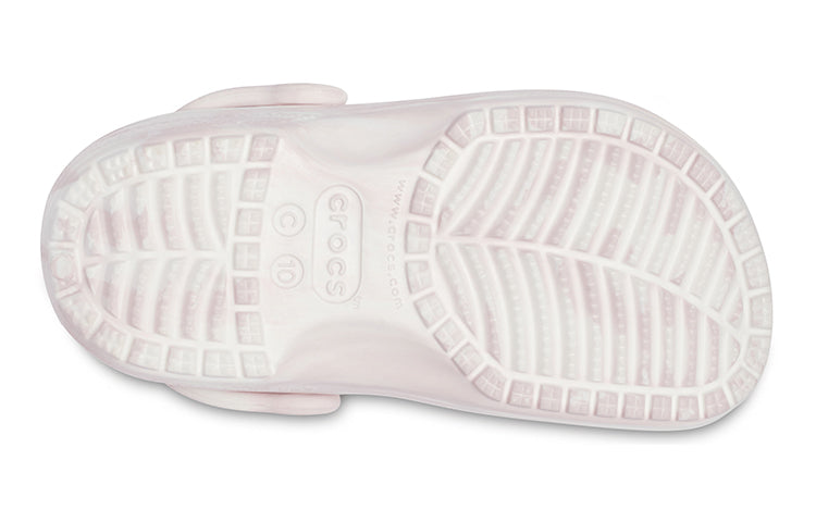 (GS) Crocs Classic Clogs 'Marble White Pink' 207364-6PS