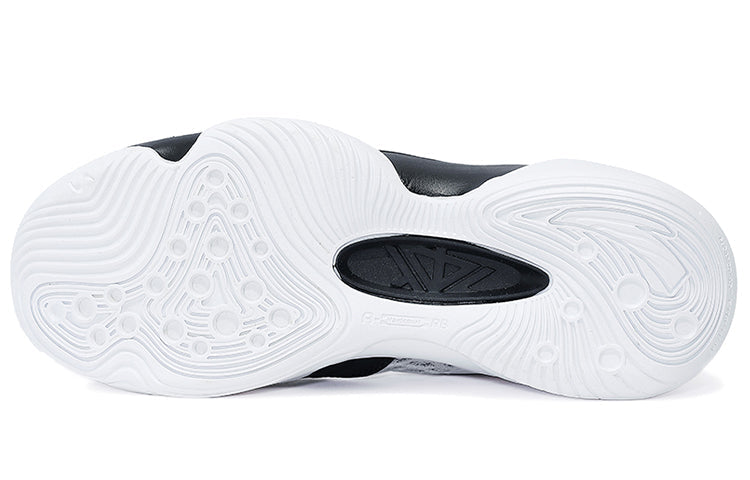 ANTA Basketball Series Sneakers Mid 'Black White Grey' 112131616S-1