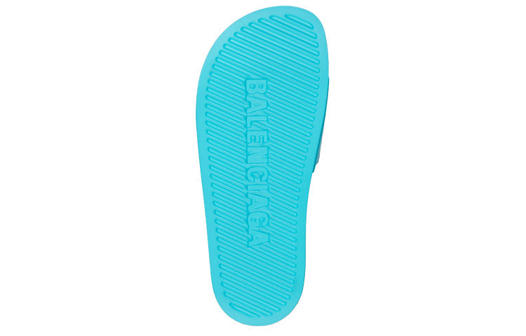 Balenciaga Pool Slides 'Sky Blue' 565826W1S804660