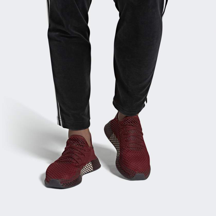 Deerupt Runner adidas originals 'Collegiate Burgundy Core Black' EE5681