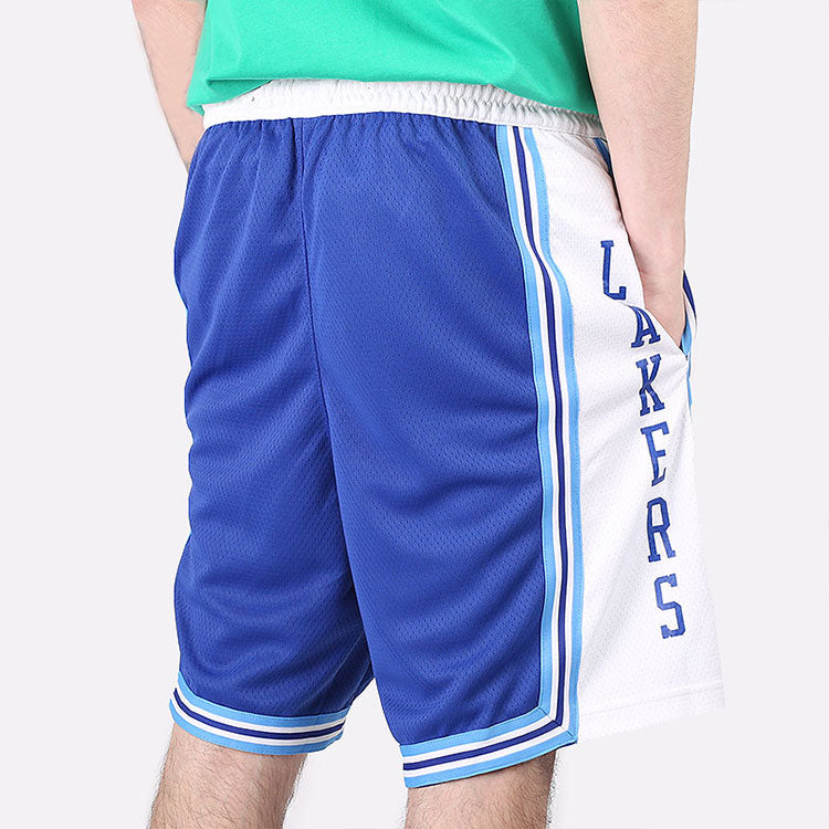 Nike Casual Sports Basketball Shorts 20-21 Season Lakers Blue CN1029-495